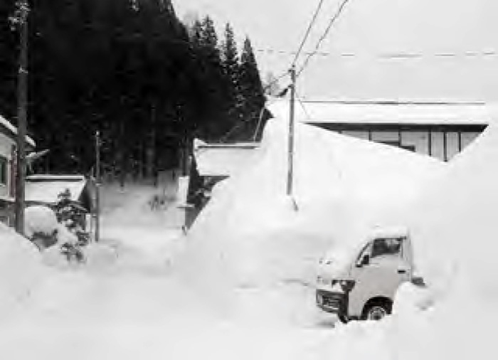 一番寒く、一番雪が降る２月