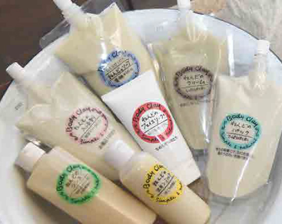 ボディクレイ「ねんどのソープ／ねんどのローション」他