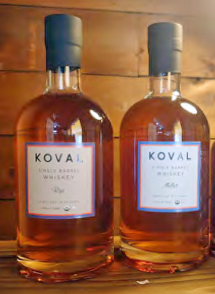 「KOVAL whiskeyミレット＆ライ」